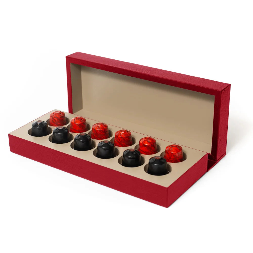 Caja de Nespresso 12 Cápsulas - Rojo Ferrari - Té