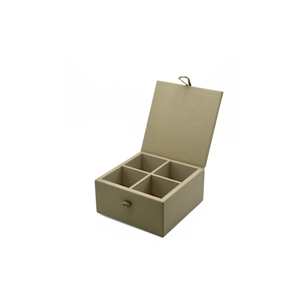 Caja de Te Nudo 4 Div con Telar - Té