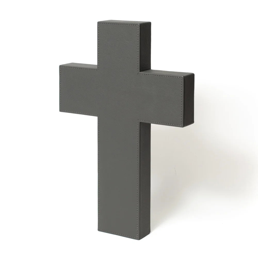 Cruz Rectangular - 39 x 56 / Gris Medio - Cruces